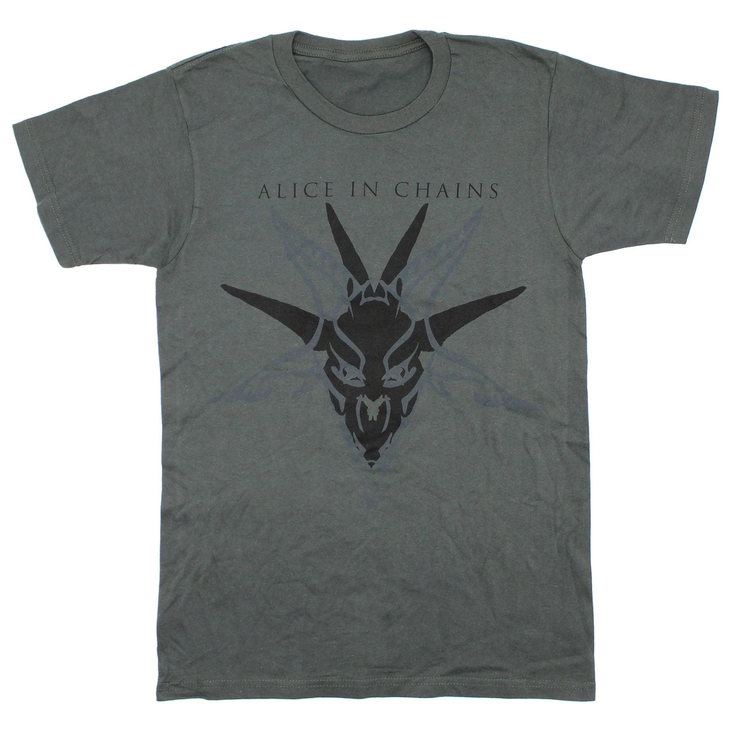 Black On Grey The Devil Put Dinosaurs Here T-shirt(Alice In Chains Black On Grey The Devil Put Dinosaurs Here T Shirt 440863) 3 Black On Grey The Devil Put Dinosaurs Here T-shirt(Alice In Chains Black On Grey The Devil Put Dinosaurs Here T Shirt 440863)