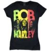 Photo Strip Junior Top(Bob Marley Photo Strip Junior Top 44102) -ROCABILIA CLOTHING SALE 44102F