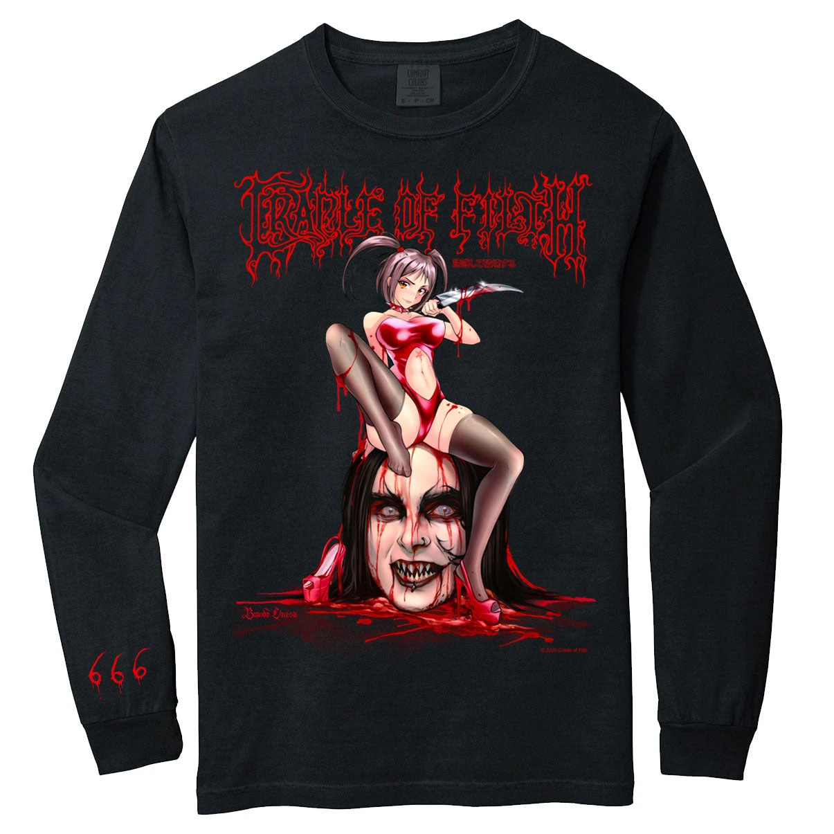 Seduce And Destroy By Brando Chiesa Long Sleeve(Cradle Of Filth Seduce And Destroy By Brando Chiesa Long Sleeve 441241) 3 Seduce And Destroy By Brando Chiesa Long Sleeve(Cradle Of Filth Seduce And Destroy By Brando Chiesa Long Sleeve 441241)