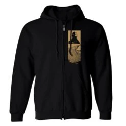 Shrines Of Paralysis Zippered Hooded Sweatshirt(Ulcerate Shrines Of Paralysis Zippered Hooded Sweatshirt 441340)
