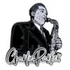Enamel Pin Pewter Pin Badge(Charlie Parker Enamel Pin Pewter Pin Badge 441375) -ROCABILIA CLOTHING SALE 441375F