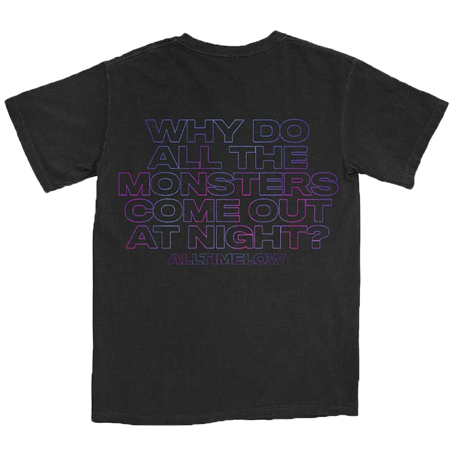 Blurry Monster T-shirt(All Time Low Blurry Monster T Shirt 441423) 4 Blurry Monster T-shirt(All Time Low Blurry Monster T Shirt 441423) - Image 2