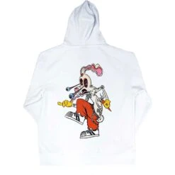 Roger Rabbit Zippered Hooded Sweatshirt(Blink 182 Roger Rabbit Zippered Hooded Sweatshirt 441478) 5 Roger Rabbit Zippered Hooded Sweatshirt(Blink 182 Roger Rabbit Zippered Hooded Sweatshirt 441478) -ROCABILIA CLOTHING SALE 441478B