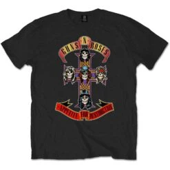 Appetite For Destruction T-shirt(Guns N Roses Appetite For Destruction T Shirt 441596)