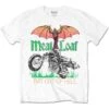 Bat Out Of Hell T-shirt(Meatloaf Bat Out Of Hell T Shirt 441664) -ROCABILIA CLOTHING SALE 441664F