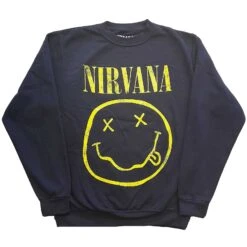 Yellow Smiley Sweatshirt(Nirvana Yellow Smiley Sweatshirt 441708)