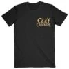 Patient No. 9 Gold Logo T-shirt(Ozzy Osbourne Patient No 9 Gold Logo T Shirt 441730) -ROCABILIA CLOTHING SALE 441730F