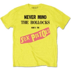 Nmtb Original Album T-shirt(Sex Pistols Nmtb Original Album T Shirt 441817)