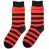 Knotfest Red And Black Striped Socks Socks(Slipknot Knotfest Red And Black Striped Socks Socks 443757)