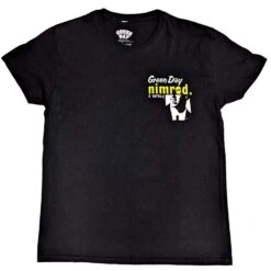 Nimrod Breast Print T-shirt(Green Day Nimrod Breast Print T Shirt 444346)