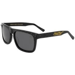 Dr. Greenthumb Flyamivice Shiny Black W/ Smoke Polarized Lens Sunglasses(Cypress Hill Dr Greenthumb Flyamivice Shiny Black W Smoke Polarized Lens Sunglasses 444569)