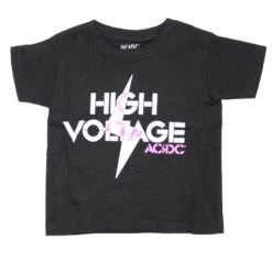 AC/DC High Voltage Black Childrens T-shirt(Ac Dc High Voltage Black Childrens T Shirt 444765)