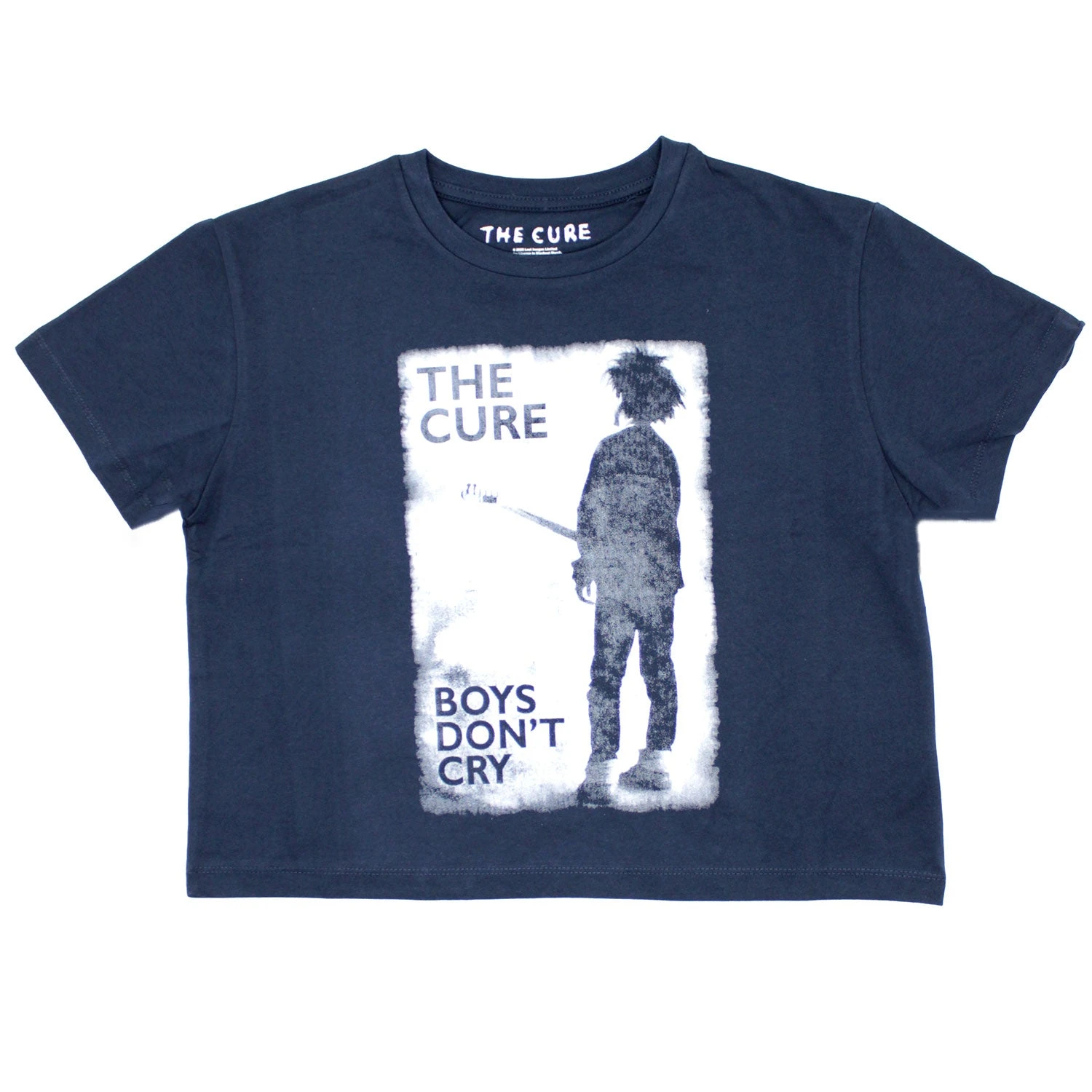 Boys Don't Cry B&W Ladies Crop Top Junior Top(Cure Boys Don T Cry B W Ladies Crop Top Junior Top 444946) 3 Boys Don't Cry B&W Ladies Crop Top Junior Top(Cure Boys Don T Cry B W Ladies Crop Top Junior Top 444946)