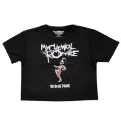 The Black Parade Ladies Crop Top Junior Top(My Chemical Romance The Black Parade Ladies Crop Top Junior Top 444954)