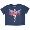 Angelic Ladies Crop Top Junior Top(Nirvana Angelic Ladies Crop Top Junior Top 444956)