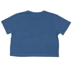 Classic Crest Ladies Crop Top Junior Top(Queen Classic Crest Ladies Crop Top Junior Top 444958) -ROCABILIA CLOTHING SALE 444958B