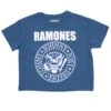 Presidential Seal Ladies Crop Top Junior Top(Ramones Presidential Seal Ladies Crop Top Junior Top 444959) -ROCABILIA CLOTHING SALE 444959F