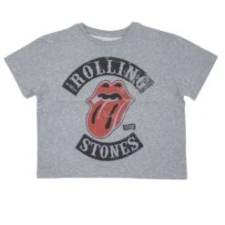 Tour 78 Ladies Crop Top Junior Top(Rolling Stones Tour 78 Ladies Crop Top Junior Top 444961)