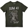 Reaper T-shirt(Sum 41 Reaper T Shirt 445839) -ROCABILIA CLOTHING SALE 445839F