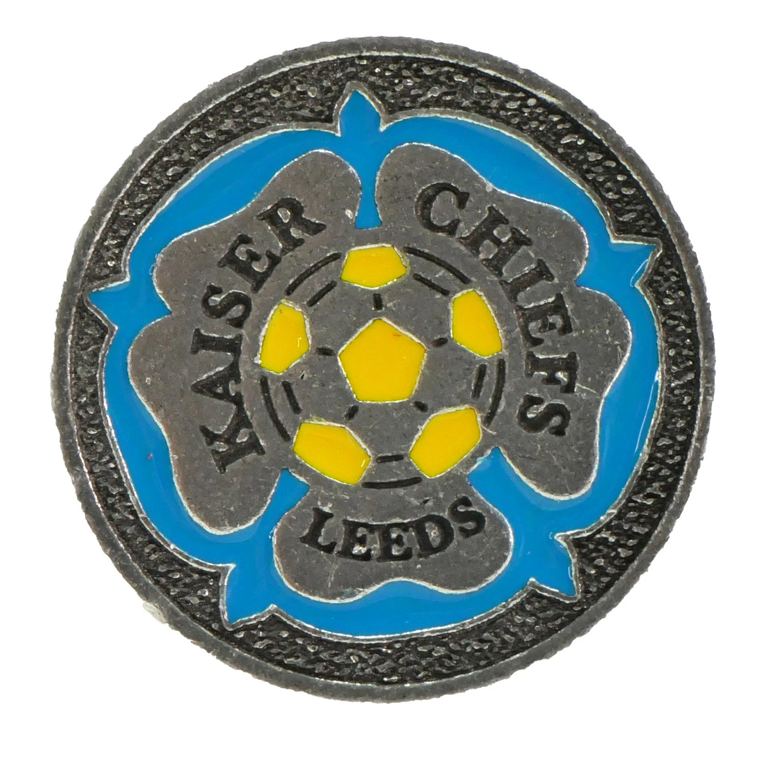 Leeds Pewter Pin Badge(Kaiser Chiefs Leeds Pewter Pin Badge 445907) 3 Leeds Pewter Pin Badge(Kaiser Chiefs Leeds Pewter Pin Badge 445907)
