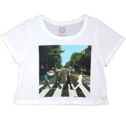 Abbey Road Crop Top Junior Top(Beatles Abbey Road Crop Top Junior Top 445952)
