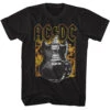AC/DC Fire And Guitar T-shirt(Ac Dc Ac Dc Fire And Guitar T Shirt 445991) 1 AC/DC Fire And Guitar T-shirt(Ac Dc Ac Dc Fire And Guitar T Shirt 445991) -ROCABILIA CLOTHING SALE 445991F