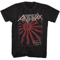 Anthrax Japan 87 T-shirt(Anthrax Anthrax Japan 87 T Shirt 446179)