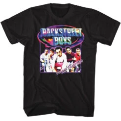 Backstreet Boys Y2k Rainbow Shine T-shirt(Backstreet Boys Backstreet Boys Y2k Rainbow Shine T Shirt 446212)