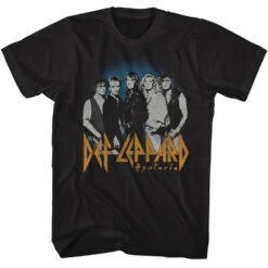 Def Leppard Blue Fade Background T-shirt(Def Leppard Def Leppard Blue Fade Background T Shirt 446329)