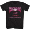 Garbage Paranoid Mouth T-shirt(Garbage Garbage Paranoid Mouth T Shirt 446368) -ROCABILIA CLOTHING SALE 446368F