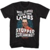 Sol Wavy Lambs Text T-shirt(Silence Of The Lambs Sol Wavy Lambs Text T Shirt 446993) -ROCABILIA CLOTHING SALE 446993F