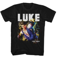 Street Fighter Luke Character T-shirt(Street Fighter Street Fighter Luke Character T Shirt 447046)