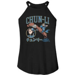 Street Fighter Chun Li Varsity Womens Tank(Street Fighter Street Fighter Chun Li Varsity Womens Tank 447470)