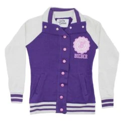 Believe Tour Varsity Jacket Jacket(Justin Bieber Believe Tour Varsity Jacket Jacket 447728)