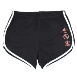Pink Logo & Symbols (Rockabilia Exclusive) Booty Shorts(Bad Omens Pink Logo Symbols Rockabilia Exclusive Booty Shorts 449670)
