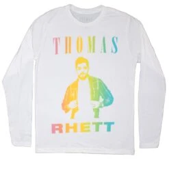 Gradient Long Sleeve Tee Long Sleeve(Thomas Rhett Gradient Long Sleeve Tee Long Sleeve 449727)