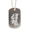 Logo Dog Tag Necklace(Motionless In White Logo Dog Tag Necklace 449903) 2 Logo Dog Tag Necklace(Motionless In White Logo Dog Tag Necklace 449903) -ROCABILIA CLOTHING SALE 449903F