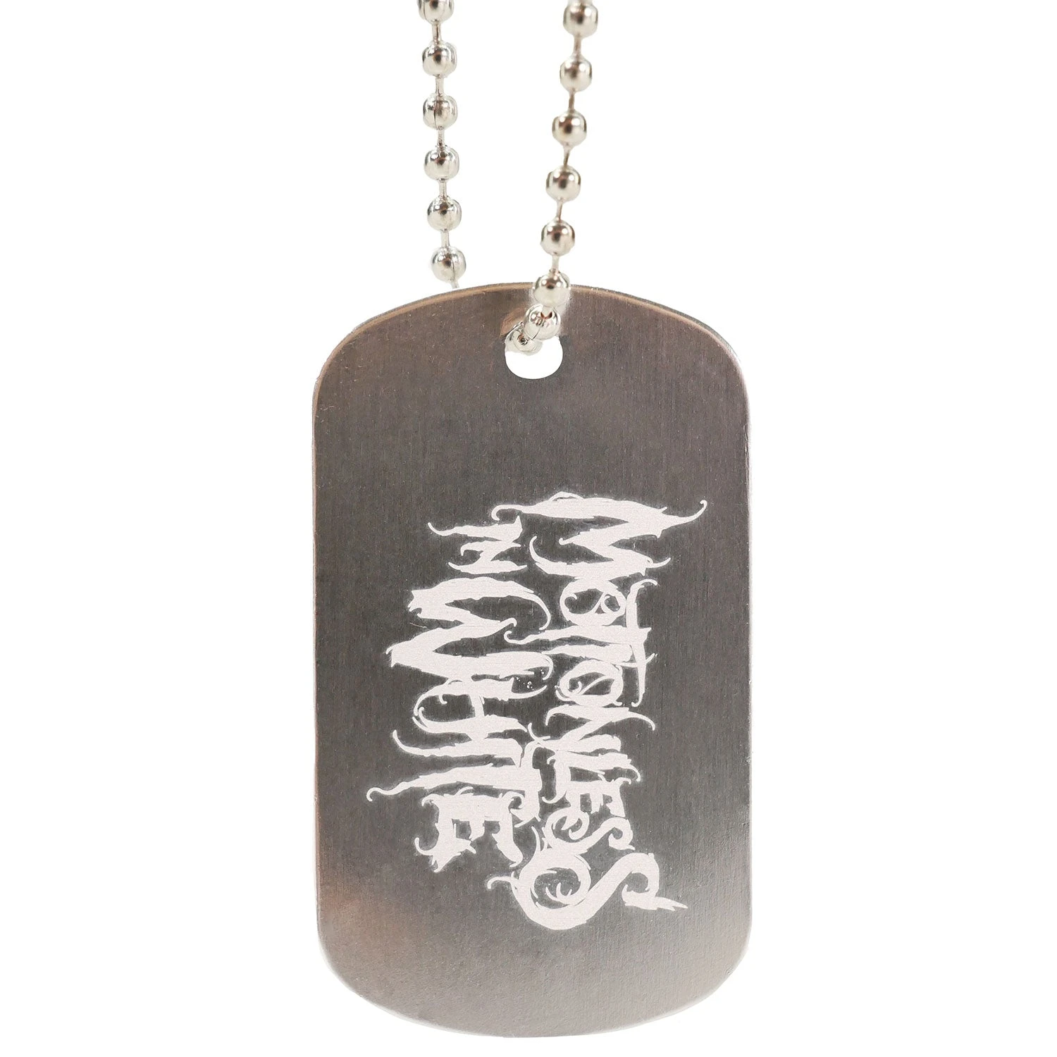 Logo Dog Tag Necklace(Motionless In White Logo Dog Tag Necklace 449903) 3 Logo Dog Tag Necklace(Motionless In White Logo Dog Tag Necklace 449903)