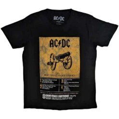 AC/DC 8 Track T-shirt(Ac Dc 8 Track T Shirt 449993)