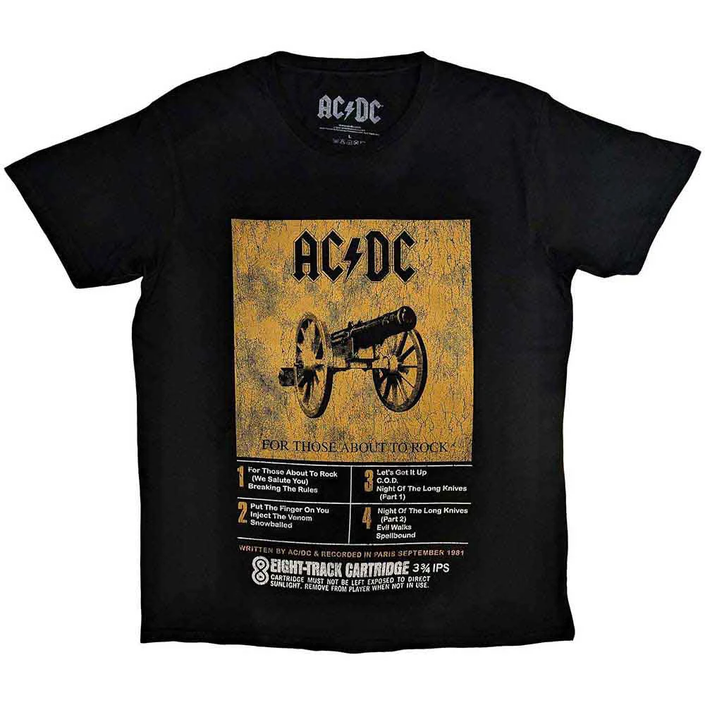 AC/DC 8 Track T-shirt(Ac Dc 8 Track T Shirt 449993) 3 AC/DC 8 Track T-shirt(Ac Dc 8 Track T Shirt 449993)