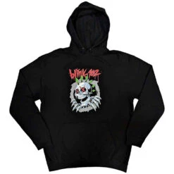 Six Arrow Skull Hooded Sweatshirt(Blink 182 Six Arrow Skull Hooded Sweatshirt 450076)