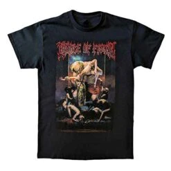 Existance Is Futile Saturn T-shirt(Cradle Of Filth Existance Is Futile Saturn T Shirt 450164)