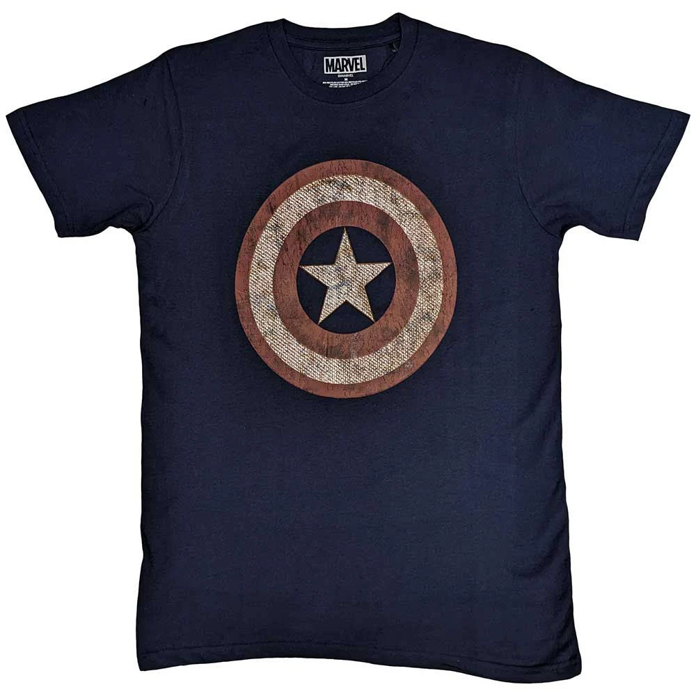 Captain America Embroidered Shield T-shirt(Marvel Comics Captain America Embroidered Shield T Shirt 450365) 3 Captain America Embroidered Shield T-shirt(Marvel Comics Captain America Embroidered Shield T Shirt 450365)