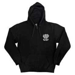 Checker Logo Zippered Hooded Sweatshirt(No Doubt Checker Logo Zippered Hooded Sweatshirt 450453)