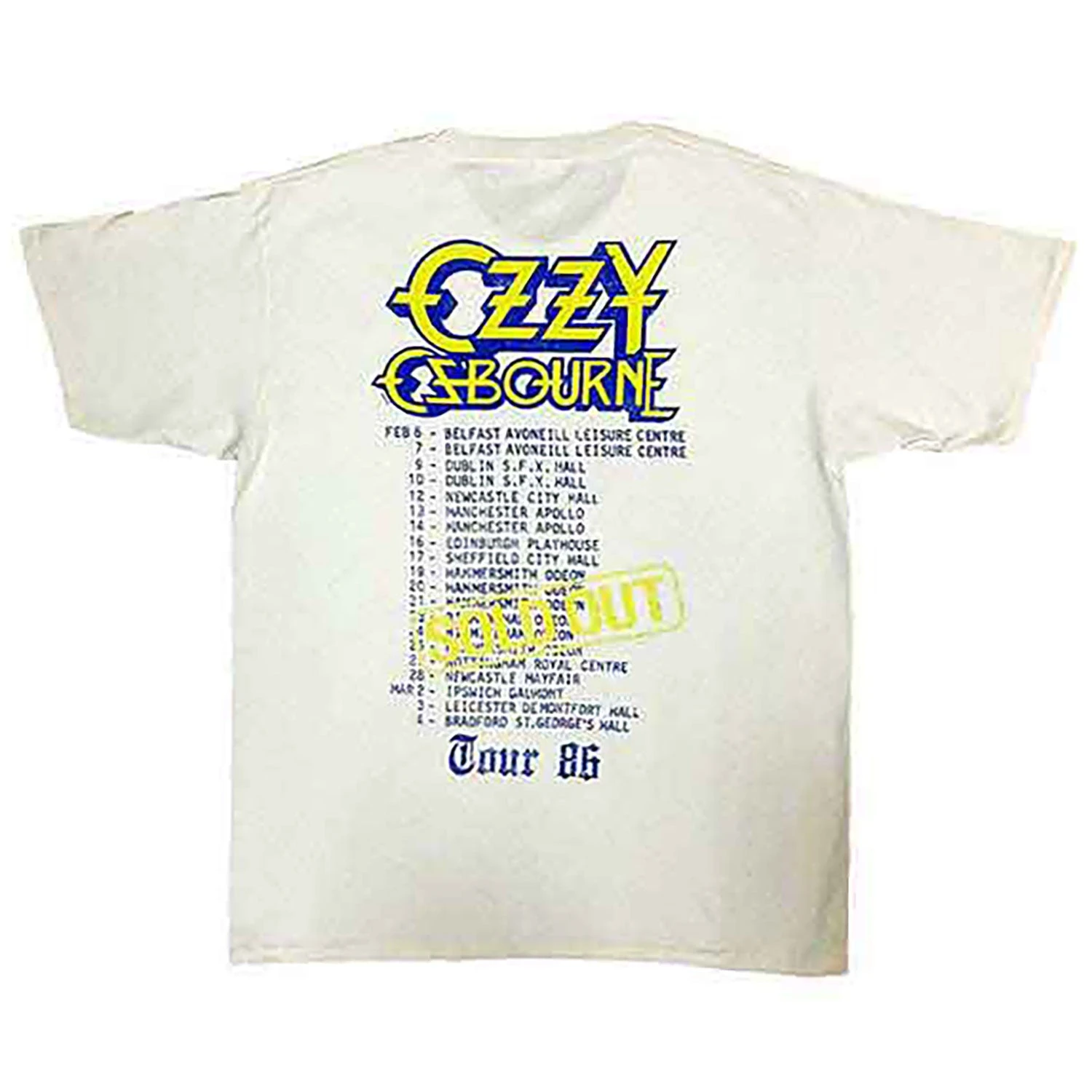The Ultimate Sin Tour '86 T-shirt(Ozzy Osbourne The Ultimate Sin Tour 86 T Shirt 450470) 4 The Ultimate Sin Tour '86 T-shirt(Ozzy Osbourne The Ultimate Sin Tour 86 T Shirt 450470) - Image 2