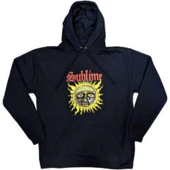 Yellow Sun Hooded Sweatshirt(Sublime Yellow Sun Hooded Sweatshirt 450672)