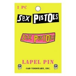 Logo Pewter Pin Badge(Sex Pistols Logo Pewter Pin Badge 450763)