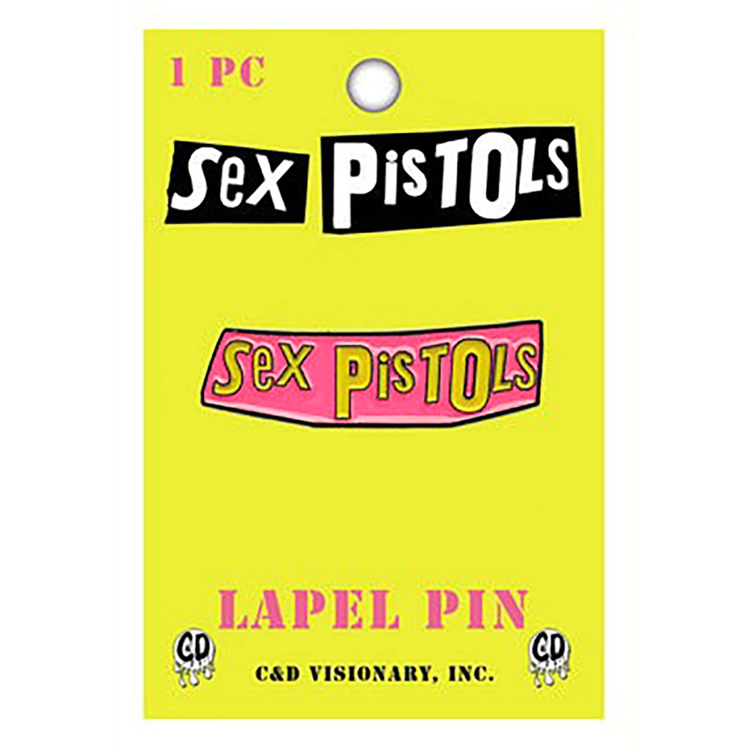 Logo Pewter Pin Badge(Sex Pistols Logo Pewter Pin Badge 450763) 3 Logo Pewter Pin Badge(Sex Pistols Logo Pewter Pin Badge 450763)
