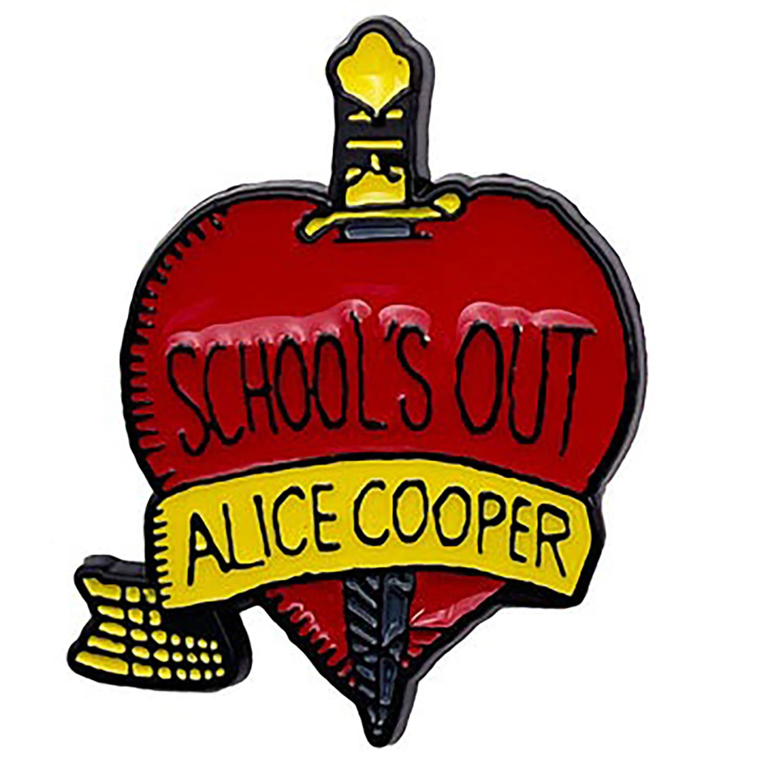 School's Out Pewter Pin Badge(Alice Cooper School S Out Pewter Pin Badge 450777) 4 School's Out Pewter Pin Badge(Alice Cooper School S Out Pewter Pin Badge 450777) - Image 2