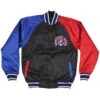 Steal Your Face Logo Satin Jacket Jacket(Grateful Dead Steal Your Face Logo Satin Jacket Jacket 450923) -ROCABILIA CLOTHING SALE 450923F